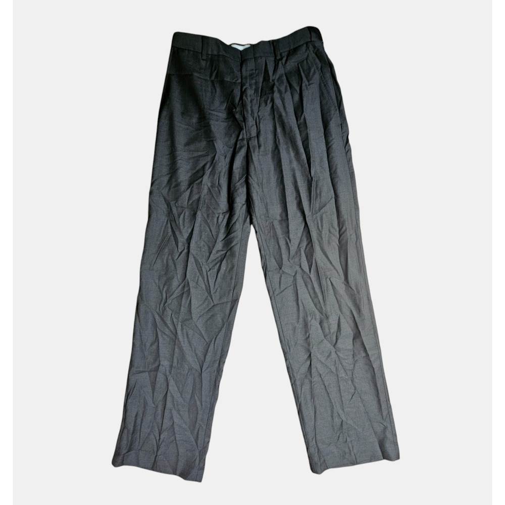 Haggar‎ Expandable Waistband Dress Pants Wrinkle Free 30x30 Heather Brown NWT